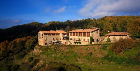 Finca El Ventos Santa Pau Ngoại thất bức ảnh