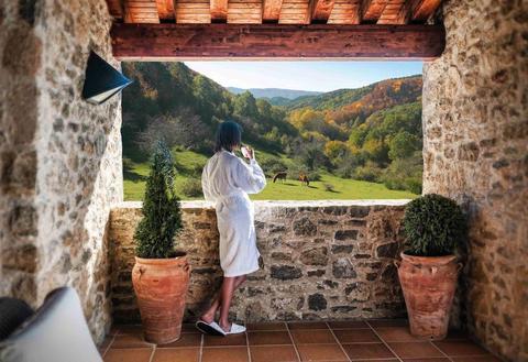 Finca El Ventos Santa Pau Ngoại thất bức ảnh